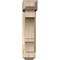 Ekena Millwork Balboa Craftsman Rough Sawn Bracket w/ Offset Brace, Douglas Fir, 6"W x 18"D x 26"H BKT0604X18X26BOA04RDF - alternate 4